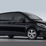 Side view image of our Mercedes Benz V-Class used for our services