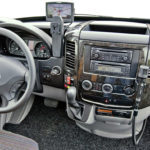 Photo of the interior that our Mercedes Benz Sprinter Mobility 33 has used by us for our services