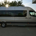 Side photo of our Mercedes Benz Sprinter Mobility 33 used for our services