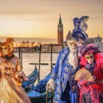 Among the people dressed up for the Venice Carnival, you can get there thanks to our Chauffeur Service Venice