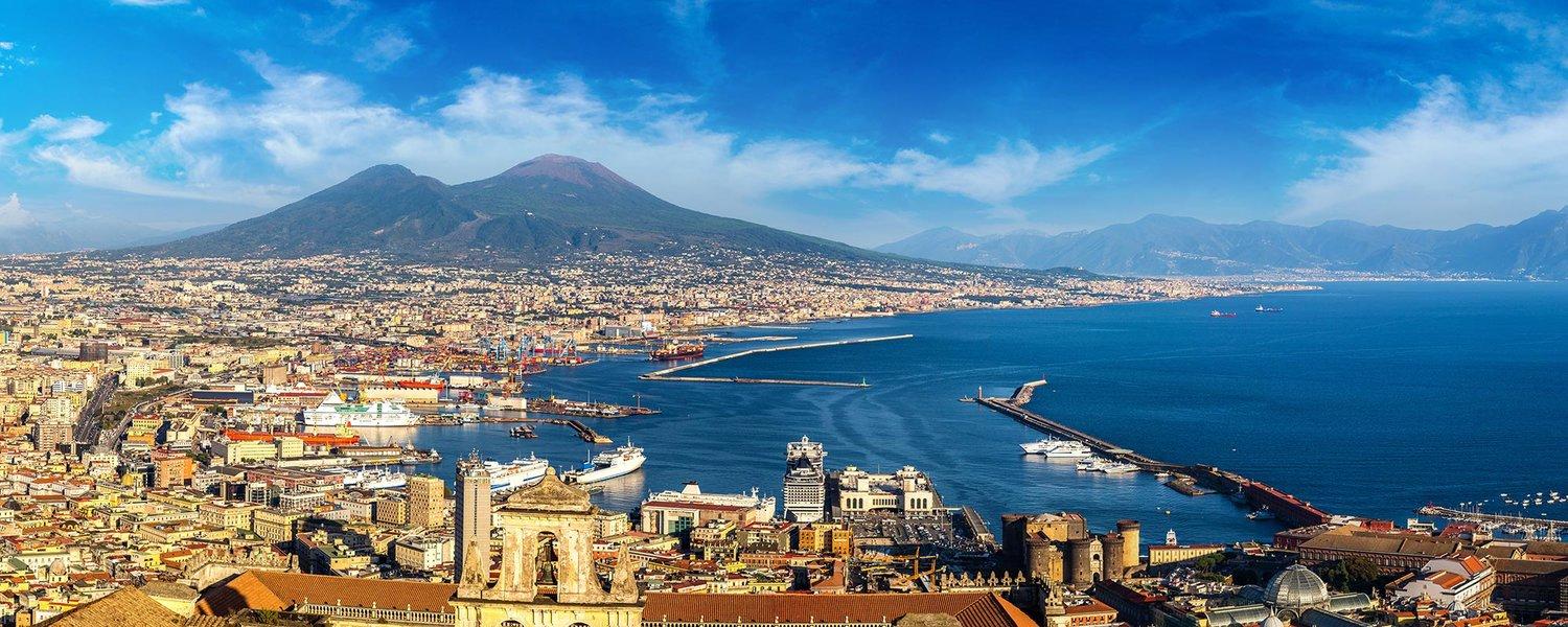 Image of Naples seen from above